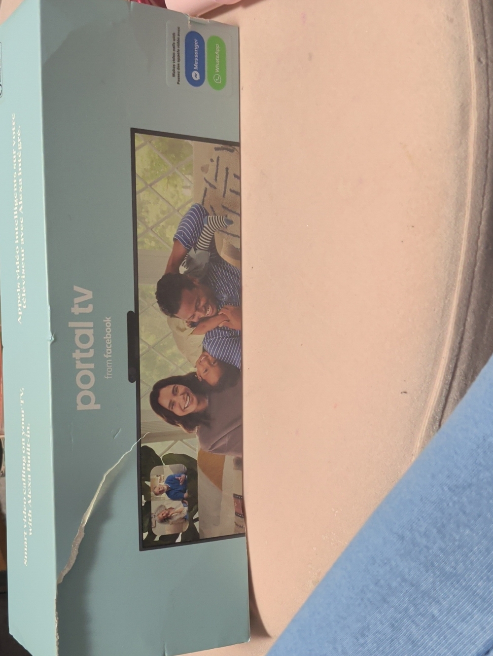 Portal TV From Facebook Smart Video Calling Display - Blue